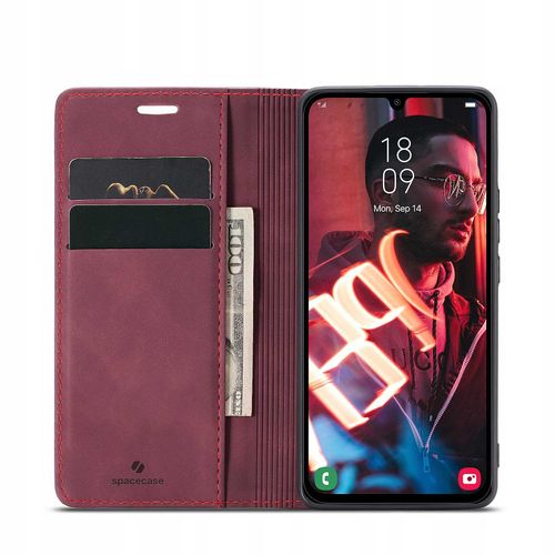 Spacecase Wallet Galaxy A24 Red na Arena.pl