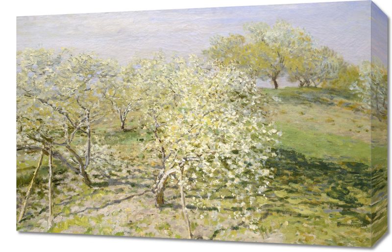 Obraz 60x40cm Spring, Monet Vintage do Salonu zdjęcie 1