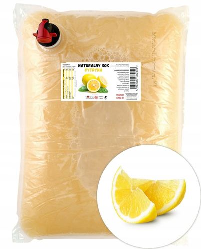 SOK Z CYTRYNY 100% CYTRYN TŁOCZONY CYTRYNOWY NFC 5 na Arena.pl