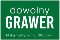Grawerowana tabliczka GRAWER z dowolnym tekstem