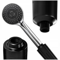 FILTR WODY prysznicowy Wessper AquaShower KDF czarny do prysznica 7500l