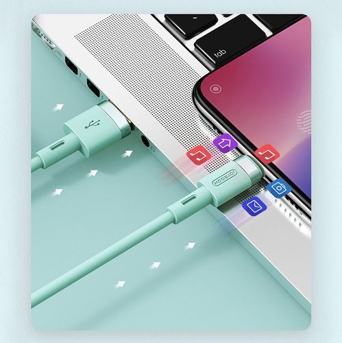 kabel przewód usb - usb-c 2.4a 1.2 m biały na Arena.pl