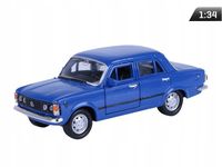 Model samochodu 1:34, PRL FIAT 125p, granatowy