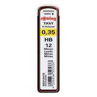 rotring grafit tikky 0,35 hb s0312410