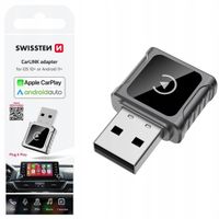 Adapter bezprzewodowy Apple CarPlay Android Auto Wi-Fi 5.8 Bluetooth 5.3