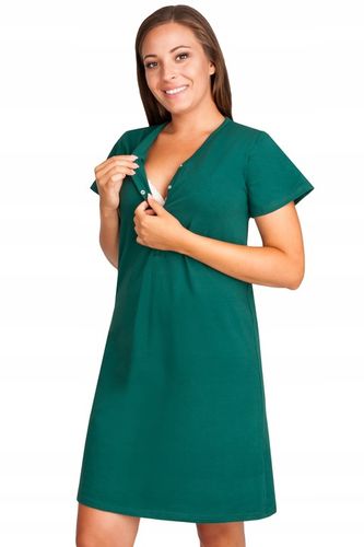 Koszula ABIGAIL nocna ciążowa do karmienia piersią S/M na Arena.pl