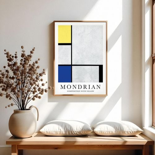 Plakat cyfrowy do wydruku Mondrian na Arena.pl