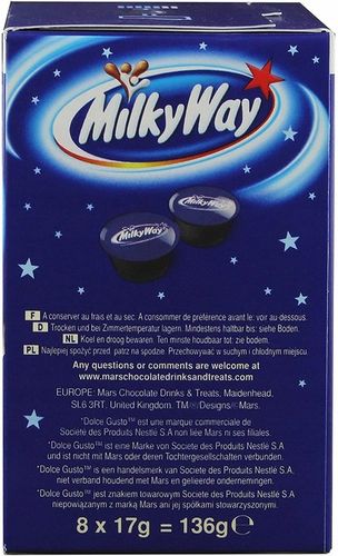Kapsułki Dolce Gusto MilkyWay Czekolada do picia 8 na Arena.pl