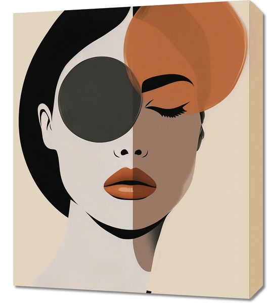 Obraz 50x60cm Dwie Strony Piękna zdjęcie 1