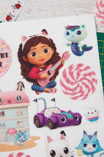 Wydruk Tort KOCI DOMEK GABI 17 El + GRATIS Tabliczka Napis Opłatek na Arena.pl