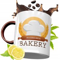 Kubek Bordowy Dla Piekarza Na Urodziny Prezent Z Nadrukiem Ze Zdjęciem