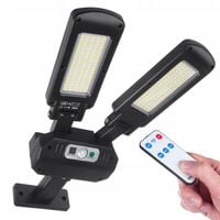 Solarna lampa uliczna LED z czujnikiem ruchu