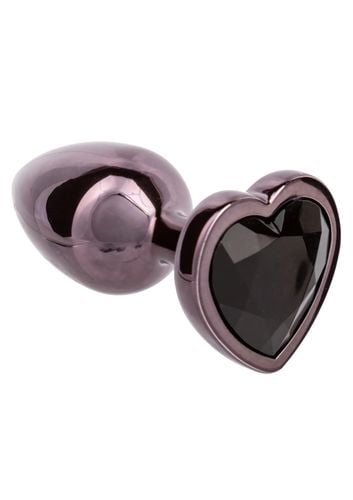 diamond heart plug small black na Arena.pl