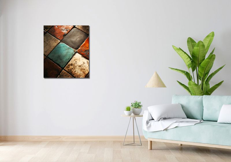 Obraz 60x70cm Ceramiczna Kompozycja zdjęcie 2