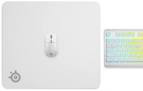 Podkladka pod mysz SteelSeries QcK L White na Arena.pl