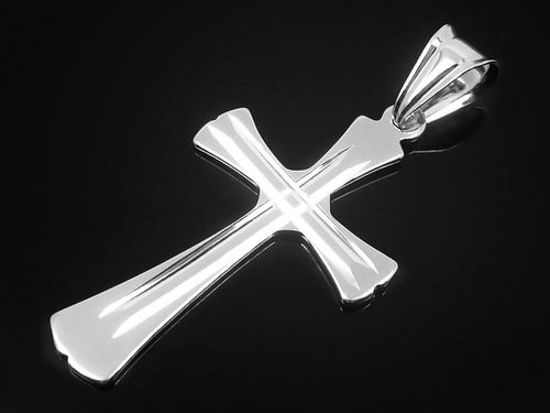 MĘSKI KRZYŻYK SREBRNY DIAMENTOWANY KRZYŻ K6 SREBRO 925 POLSKI PRODUCENT na Arena.pl