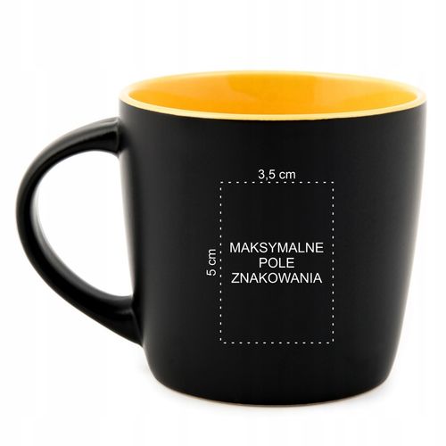 KUBEK CERAMICZNY Z GRAWEREM DO KAWY HERBATY 350 ML z imieniem prezent na Arena.pl