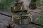 Taśmy do mocowania hamaka Spider Link 2 metry Olive TigerWood - 2 szt.