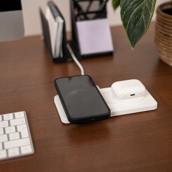 Spacecase Wireless Dual Charger Magcharge Wm3W White zdjęcie 8