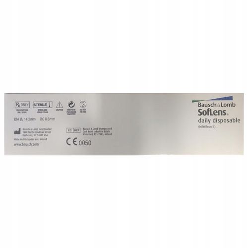 Soczewki Soflens Daily Disposable 30 sztuk na Arena.pl