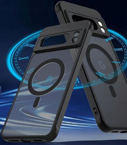 ETUI WZMACNIANE 360° do GOOGLE PIXEL 8 PRO | MAGSAFE CASE | CZARNY MAT na Arena.pl