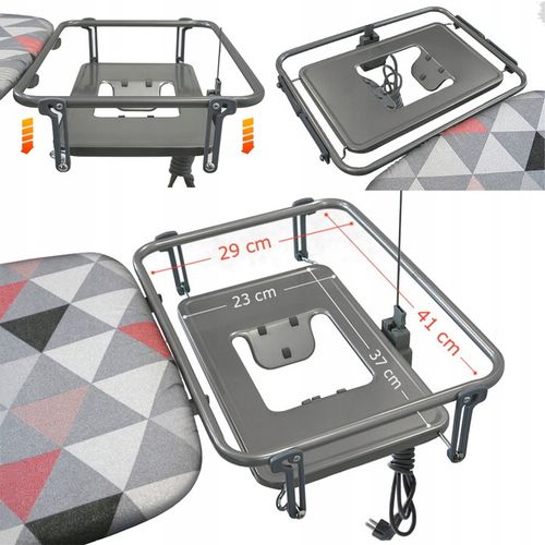 DUŻA PROFESJONALNA DESKA DO PRASOWANIA Z RĘKAWNIKIEM PRZEDŁUŻACZ na Arena.pl