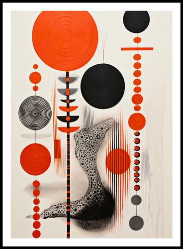 Plakat 64x90cm Kontrastowy Kosmos na Arena.pl