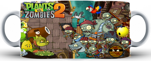 Kubek ceramiczny Plants vs Zombie na Arena.pl