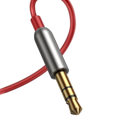 Adapter audio Bluetooth 5.0 Baseus USB, AUX (czerwony) na Arena.pl