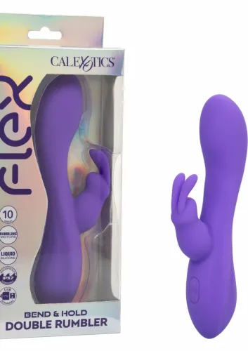 calexotics flex bend & hold double rumbler - podwojny masażer na Arena.pl