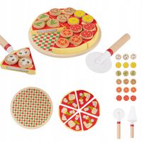 Pizza drewniana Playtive zestaw z drewna