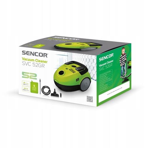 Odkurzacz workowy Sencor SVC 52GR na Arena.pl