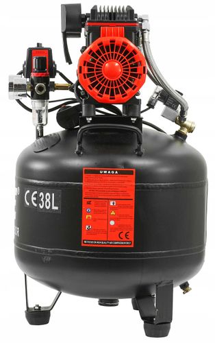 kompresor bezolejowy 38l 2hp 230v verke na Arena.pl