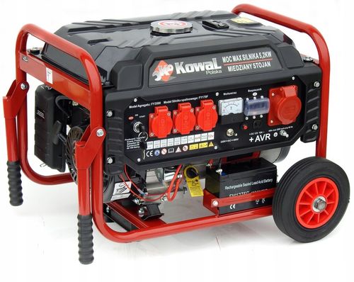 PROFESJONALNY AGREGAT PRĄDOTWÓRCZY 5,2kW EL-START AVR+ MIEDŹ STOJAN na Arena.pl