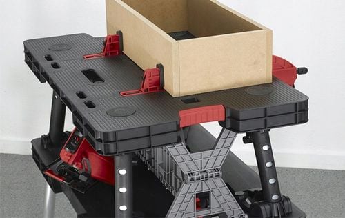 STÓŁ WARSZTATOWY SKŁADANY WORK TABLE 237005 KETER na Arena.pl