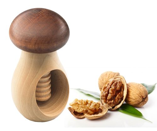 dziadek do orzechów "grzybek" drewniany na Arena.pl