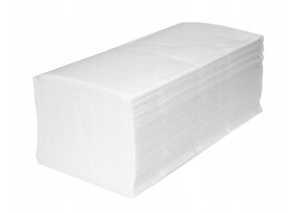 Ręcznik papierowy ZZ biały celuloza 3000 sztuk 2w zdjęcie 3