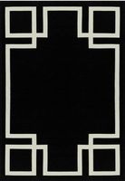 Dywan Hampton Black 200x300 Art deco