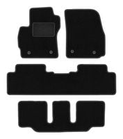 Dywaniki welurowe LUX do Mazda Premacy II 2005-2010 7 osób czarne