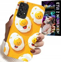 ETUI DO SAMSUNG A52 / A52S - SŁODKIE UŚMIECHNIĘTE JAJKA CASE + FOLIA