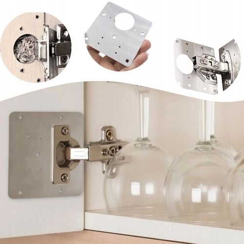 24x ZESTAW NAPRAWCZY ZAWIASU PŁYTKA NAPRAWCZA DO NAPRAWY WYRWANYCH na Arena.pl