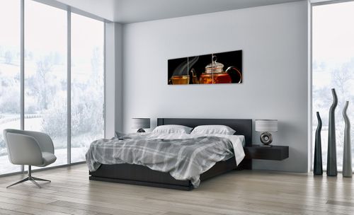 Obraz Na Płótnie - Herbata Napar  - 120X40 Cm - Ca120X40-2253 na Arena.pl