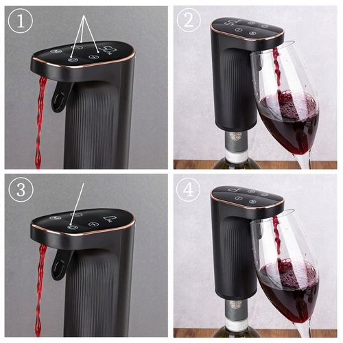 DOZOWNIK NALEWAK DO ALKOHOLU ELEKTRYCZNY DO WÓDKI WHISKEY WINA Z AERATOREM na Arena.pl