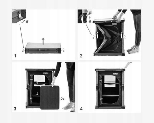 Szafka turystyczna składana pojedyncza Nancy Back to Nature - Bel Sol na Arena.pl