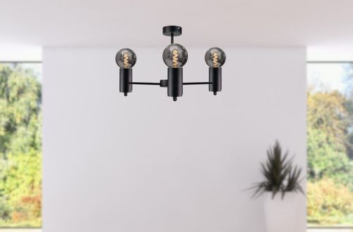 Lampa sufitowa 3xE27 ARDE BLACK na Arena.pl