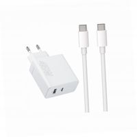 Szybka ładowarka 45W z długim kablem 2m 2 wejścia do Huawei Mate 20 Lite