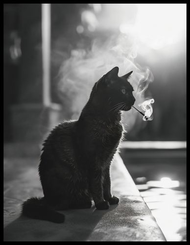 Plakat 50x65cm Kocia Przerwa na Arena.pl