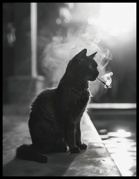 Plakat 50x65cm Kocia Przerwa zdjęcie 2