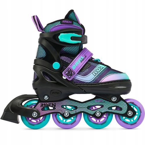 Rolki Regulowane RAVEN Drill Violet/Mint 38-42 na Arena.pl