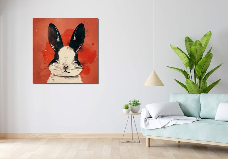 Obraz 90x90cm Uśmiech! zdjęcie 2